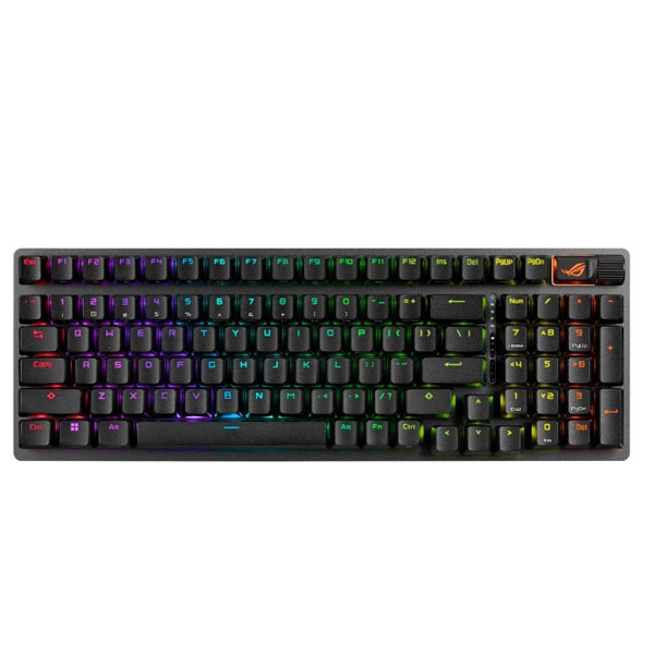 ASUS ROG Strix Scope 2 96 Wireless RGB Gaming Keyboard, ROG RX RED / PBT, US