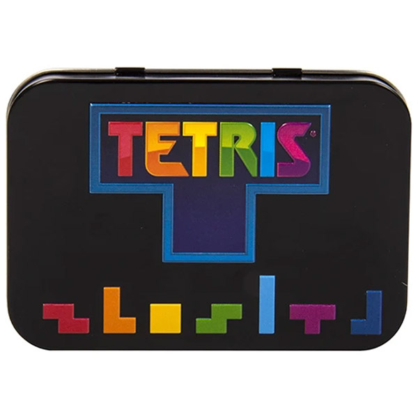 Retro konzola Tetris Arcade v plechovej krabičke