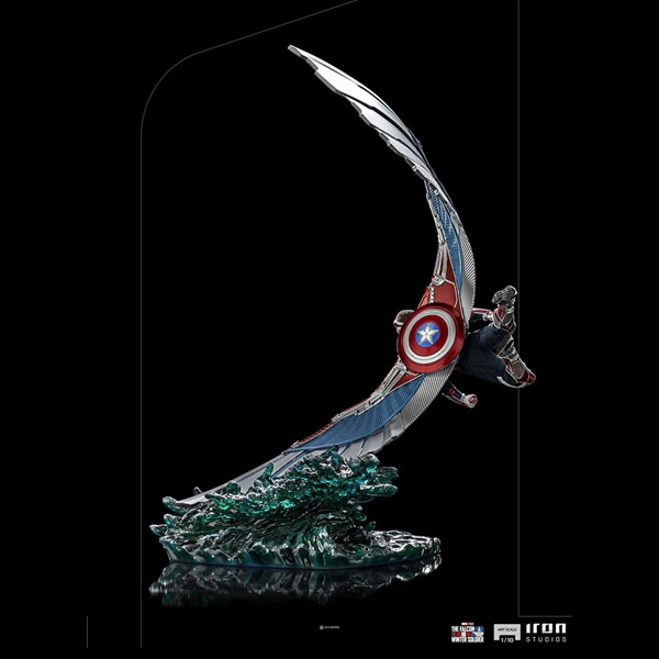 Szobor Captain America Sam Wilson Deluxe - The Falcon and the Winter Soldier BDS Art Scale 1/10 (Marvel)