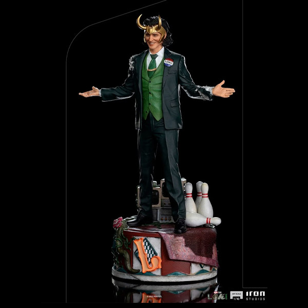 Szobor Loki President Variant Loki Art Scale (Marvel)