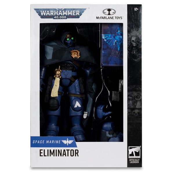 Action Figure Eliminator (Space Marine) (Warhammer 40k) 18 cm