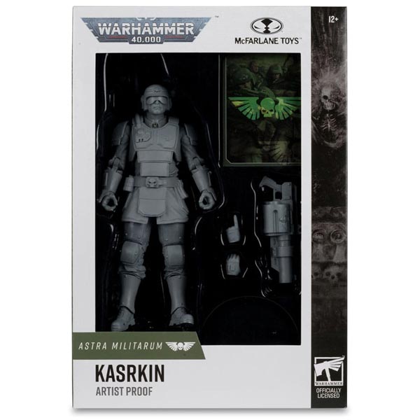 Action Figure Kasrkin (Astra Militarum) Artist Proof (Warhammer 40k) 18 cm