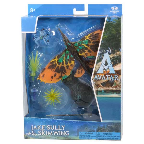 Akciófigura Jake Sully & Skimwing (Avatar)