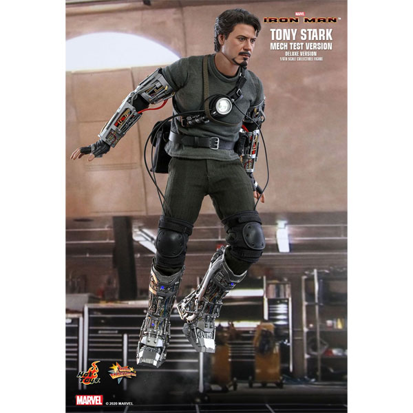 Akciófigura Tony Stark (Mech Test Deluxe Version) 1/6 (Marvel)