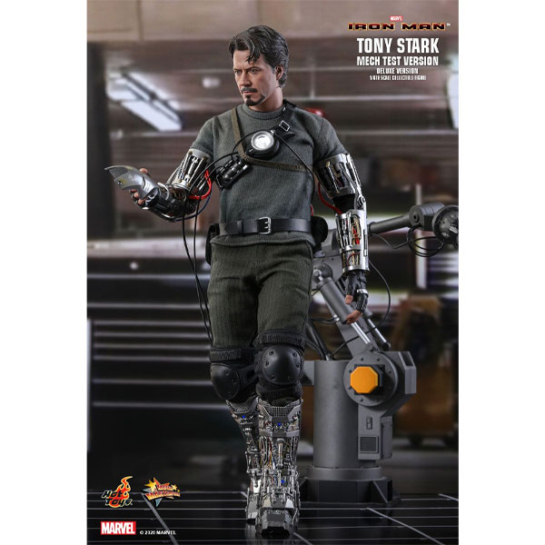 Akciófigura Tony Stark (Mech Test Deluxe Version) 1/6 (Marvel)