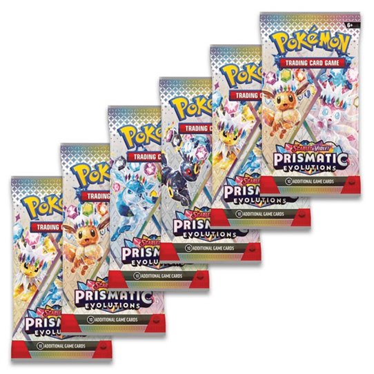 Kartová hra Pokémon TCG: Scarlet & Violet Prismatic Evolutions Booster Bundle (Pokémon)