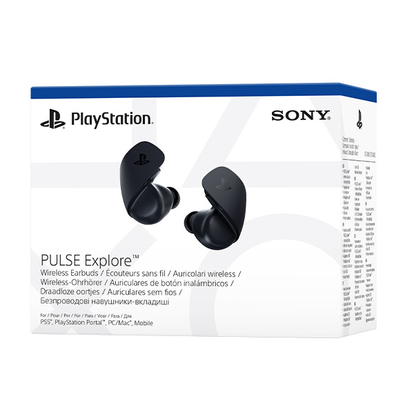 PlayStation Pulse Explore Wireless Earbuds, midnight black