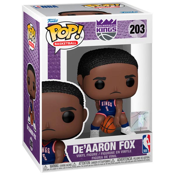 POP! Basketball: De'Aaron Fox Kings (NBA)