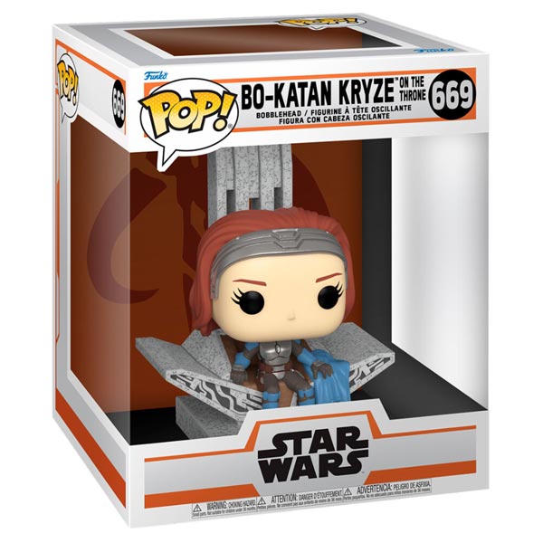 POP! Bo-Katan Kryze on the throne (Star Wars)