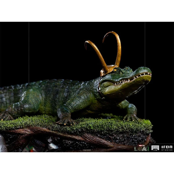 Szobor Loki Alligator 1/10 (Marvel)