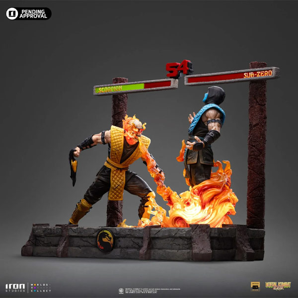 Szobor Scorpion Fatality Deluxe Art Scale 1/10 (Mortal Kombat)