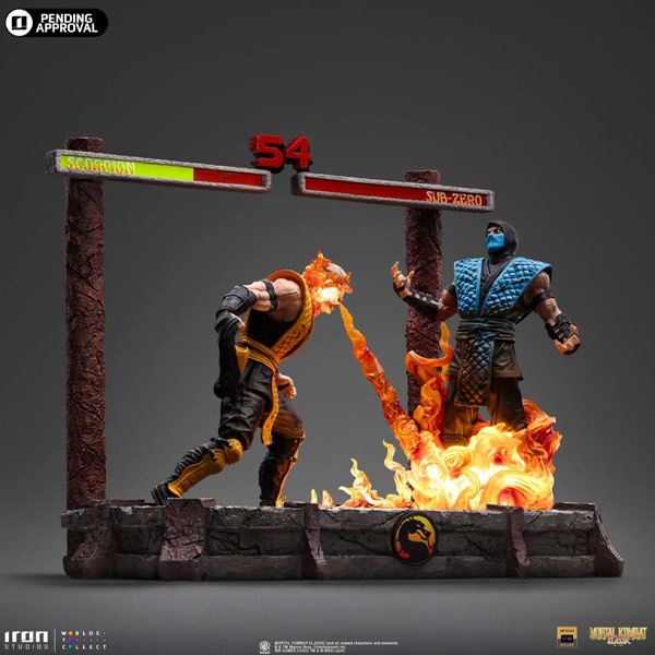 Szobor Scorpion Fatality Deluxe Art Scale 1/10 (Mortal Kombat)