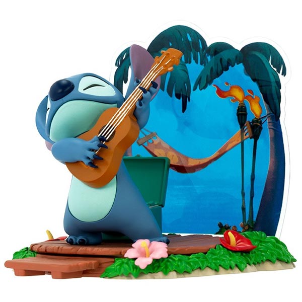 Szobor Stitch Guitar (Lilo a Stitch)