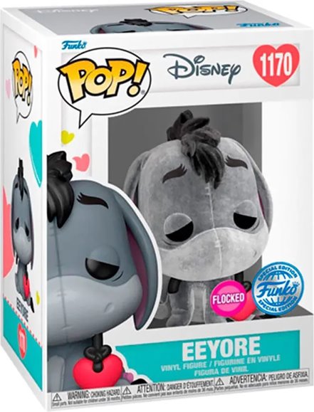 POP! Disney: Eeyore (Macko Pú) Special Edition (Flocked)