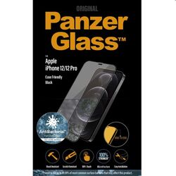 Temperált védőüveg PanzerGlass Case Friendly Apple iPhone 12/12 Pro, fekete