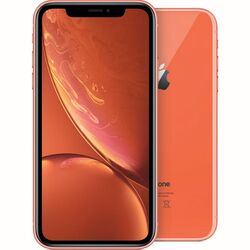 Apple iPhone XR 64GB, coral, A osztály - használt, 12 hónap garancia