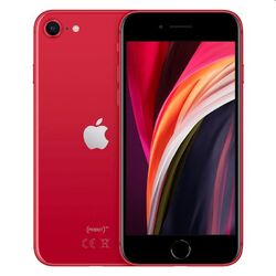 Apple iPhone SE (2020) 128GB, red, A osztály - használt, 12 hónap garancia