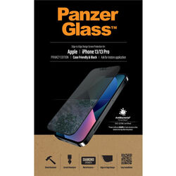 Temperált védőüveg PanzerGlass Case Friendly AB magánszűrővel Apple iPhone 13/13 Pro, fekete az pgs.hu