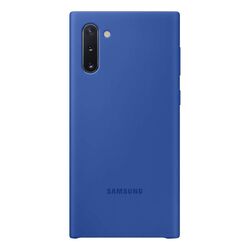 Samsung Silicone Cover Note 10, blue - OPENBOX (Rozbalený tovar s plnou zárukou) az pgs.hu