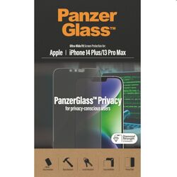 Védőüveg PanzerGlass UWF Privacy AB for Apple iPhone 14 Plus/13 Pro Max, fekete