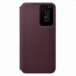 Tok Clear View Cover for Samsung Galaxy S22 Plus, burgundy az pgs.hu