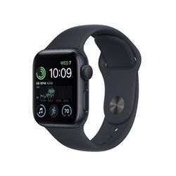 Apple Watch SE 2 GPS 40mm Midnight Aluminium Case, B osztály - használt, 12 hónap garancia az pgs.hu