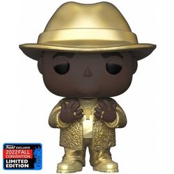 POP! Rocks: The Notorious B.I.G with Champagne with Fedora (Gold) 2022 Fall Convention Limitált Kiadás | pgs.hu