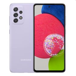 Samsung Galaxy A52s, 6/128GB, violet, B osztály - használt, 12 hónap garancia az pgs.hu