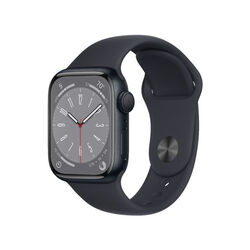 Apple Watch Series 8 GPS 45mm Graphite Stainless Steel Case with Graphite Milanese Loop, B osztály - használt, 12 hónap garancia az pgs.hu