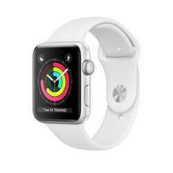 Apple Watch Series 3 GPS, 42mm | Silver, B osztály - használt, 12 hónap garancia az pgs.hu