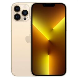 Apple iPhone 13 Pro Max 128GB, gold, B osztály - használt, 12 hónap garancia