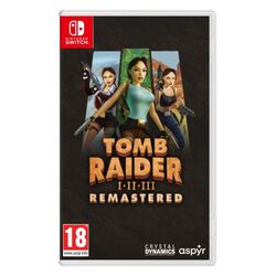 Tomb Raider I-III Remastered Starring Lara Croft (NSW)