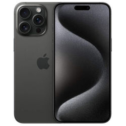 Apple iPhone 15 Pro Max 256GB, titánfekete, új termék, bontatlan csomagolás