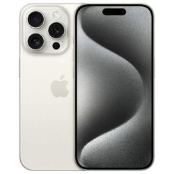 Apple iPhone 15 Pro 256GB, white titanium, bontott csomagolás az pgs.hu