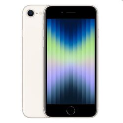 Apple iPhone SE (2022) 64GB, starlight, B osztály - használt, 12 hónap garancia