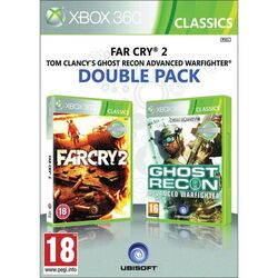 Far Cry 2 + Tom Clancy’s Ghost Recon: Advanced Warfighter  [XBOX 360] - BAZÁR (használt termék) az pgs.hu