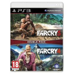 Far Cry 3 + Far Cry 4 (Double Pack) [PS3] - BAZÁR (használt termék) az pgs.hu