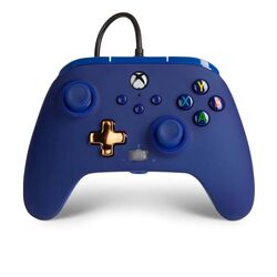 PowerA Enhanced Wired Controller for Xbox Series, Midnight Blue, vystavený, záruka 21 mesiacov az pgs.hu