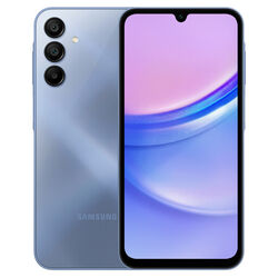 Samsung Galaxy A15 5G, 4/128GB, blue, új termék, bontatlan csomagolás