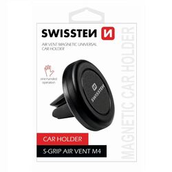 Swissten Magnetic Car Holder to Air-Vent S-Grip M4, kiállított, 21 hónap garancia az pgs.hu