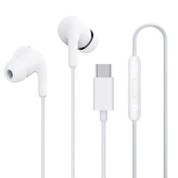 Xiaomi Type-C Earphones fülhallgató, fehér az pgs.hu