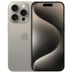 Apple iPhone 15 Pro 256GB, natural titanium, Trieda A – použité, záruka 12 mesiacov