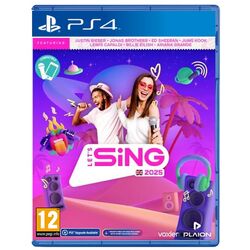 Let’s Sing 2025 mikrofon nélkül (PS4)