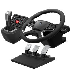 HORI Force Feedback Truck Control System for PC, használt, 12 hónap garancia az pgs.hu