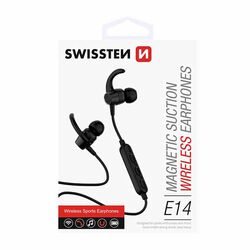 Bluetooth fejhallgató Swissten Active, fekete (51105090)