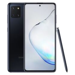 Samsung Galaxy Note 10 Lite - N770F, Dual SIM, 6/128GB | Aura Black - C osztály - Használt, 12 hónap garancia az pgs.hu