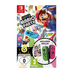 Super Mario Party + vezérlők Nintendo Joy-Con, neon zöld / neon rózsaszín az pgs.hu